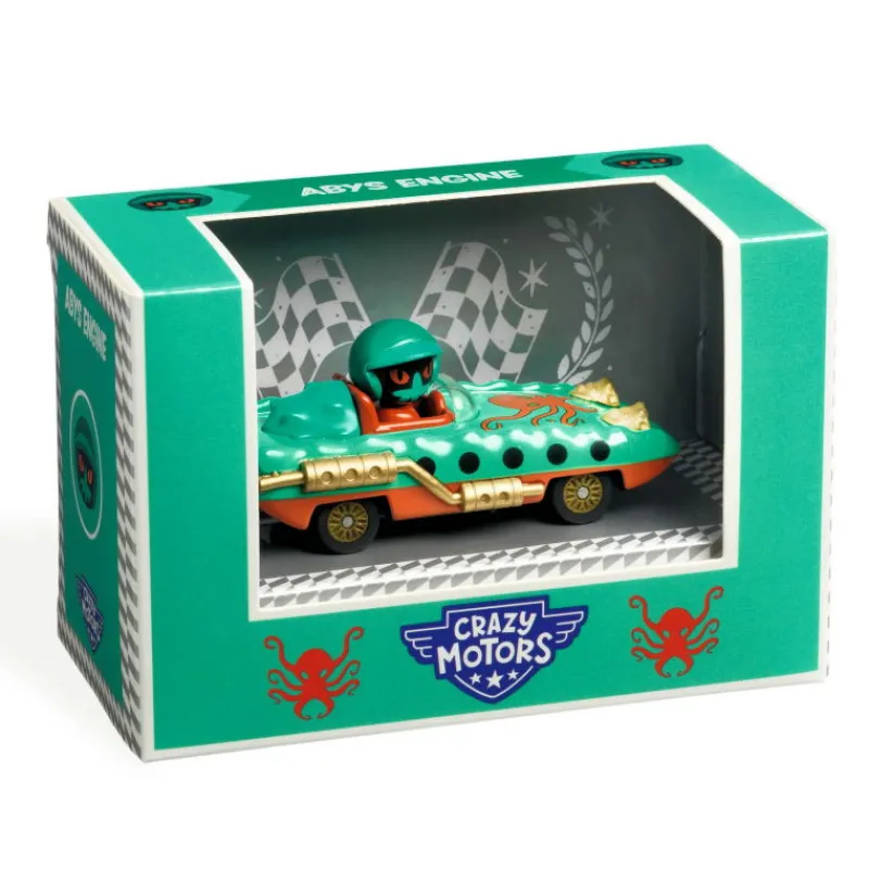 Djeco Abys Engine Voiture Crazy Motors 5493< Jouets Garage, Voitures