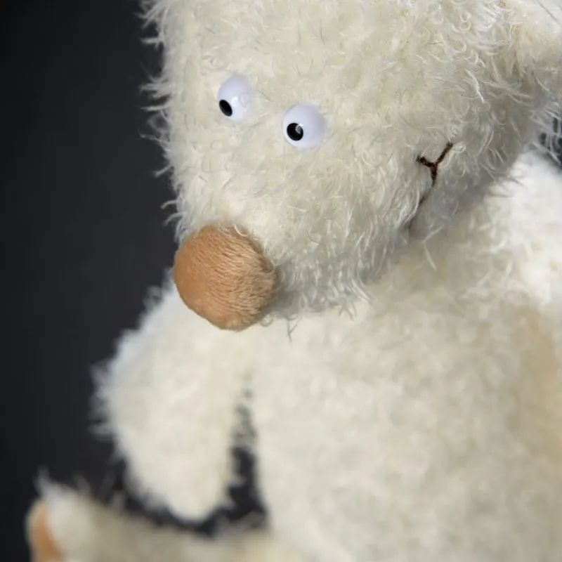 SIGIKID Ach Good ! ours blanc en peluche Beast 43299 - Petit modèle< Poupées, Peluches