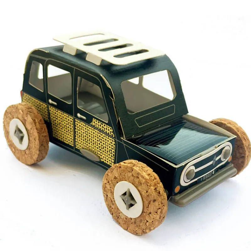 LITOGAMI Autogami Renault 4L 'Parisienne', voiture solaire<Enfant Litogami, Petits Jouets Solaires | Bricolage Enfant