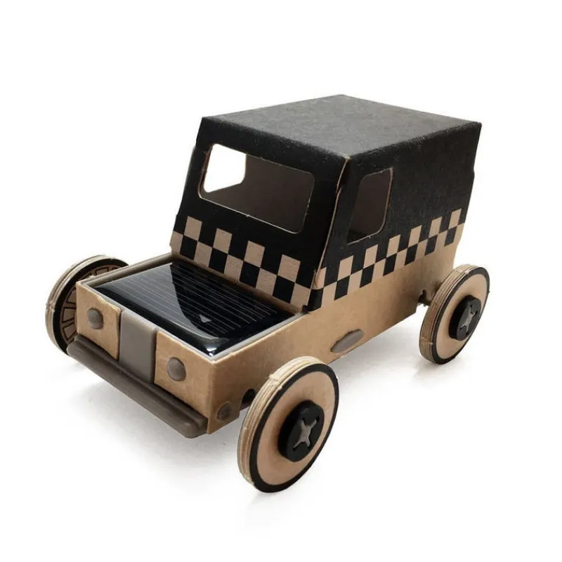 LITOGAMI Autogami Taxi, voiture solaire<Enfant Litogami, Petits Jouets Solaires | Bricolage Enfant