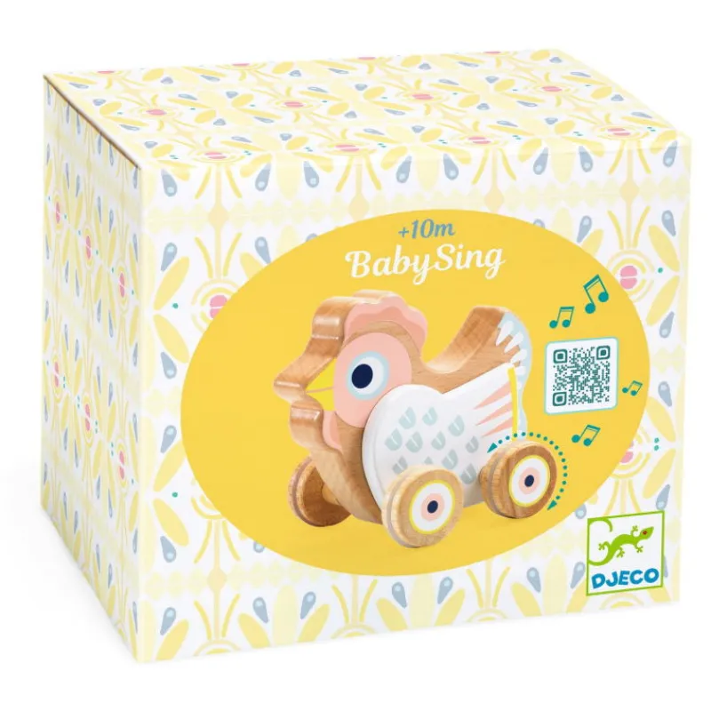 Djeco BabySing, jouet à pousser musical 6130< Jouets À Tirer, À Pousser