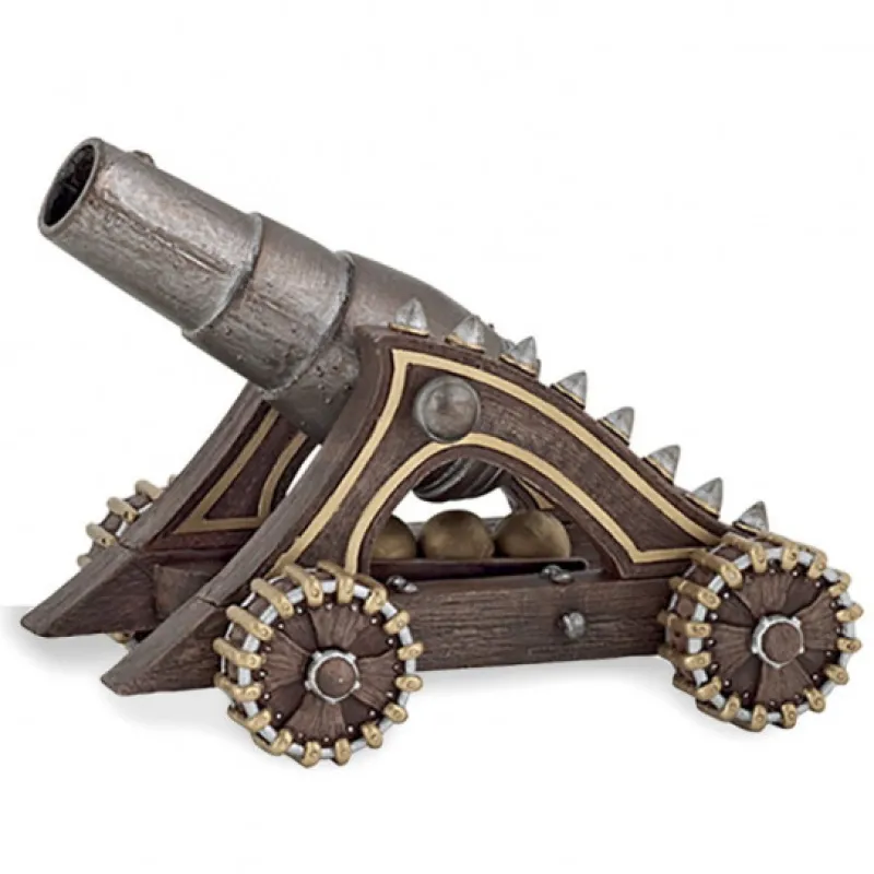 Papo Canon médiéval, jouet pour chateau fort et chevaliers 39933< Château Fort En Bois | Figurines Papo