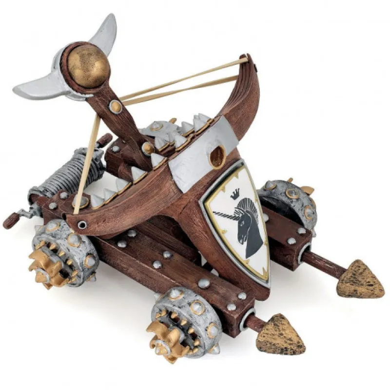 Papo Catapulte lance flèches, jouet pour chateau fort et chevaliers 39932< Figurines Papo | Château Fort En Bois
