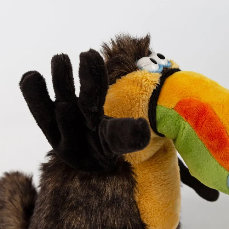 SIGIKID Chakka Tukan, toucan en peluche Kikeriki 42977< Poupées, Peluches