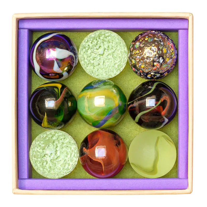 Billes & Co Coffret de 9 billes calots "Forêt magique" Billes & Co< Jeux De Société