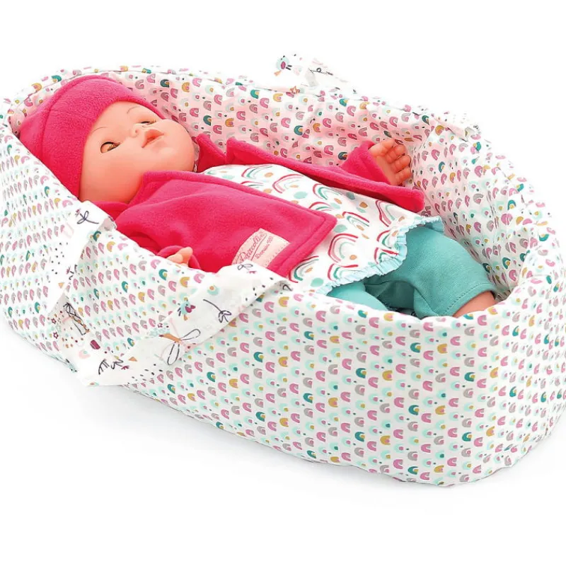 Petitcollin Couffin en tissu "Une histoire de fée" pour poupée de 36 cm< Poupées, Poupons, Baigneurs | Poupées, Peluches