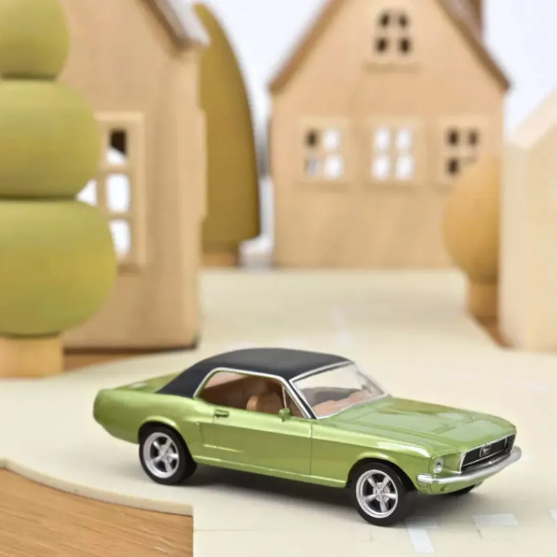 NOREV Ford Mustang Coupé 1968 Vert métallisé 1/43< Jouets Garage, Voitures