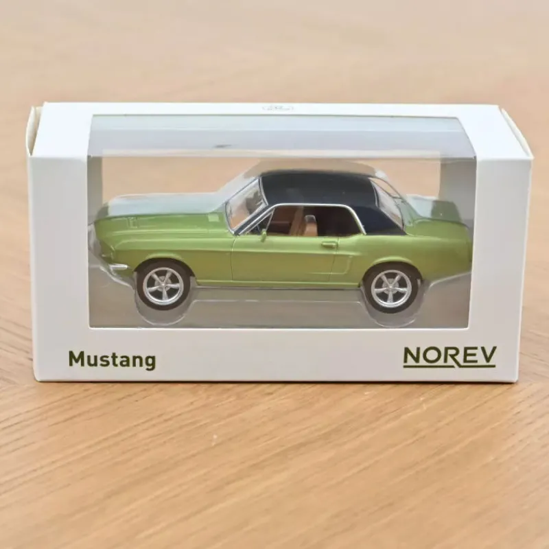 NOREV Ford Mustang Coupé 1968 Vert métallisé 1/43< Jouets Garage, Voitures