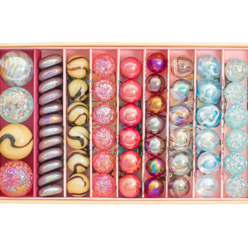 Billes & Co Grand coffret de billes "Papillon anamorphique" Billes & Co< Jeux De Société