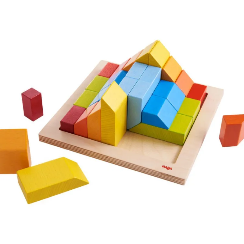 HABA Jeu d'assemblage en 3D "Pierres créatives" 304854< Jouets Haba Fabriqués En Allemagne | Jeux De Construction