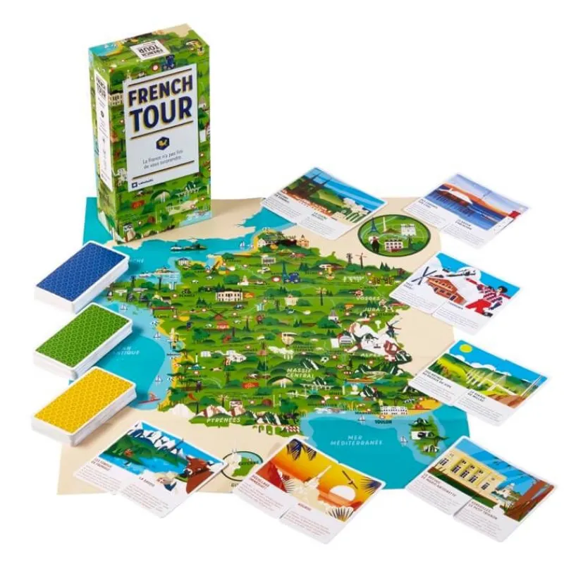 POPPIK Jeu de société "French Tour" de Laboludic< Jeux, Puzzles Et Stickers Poppik | Jeux De Société