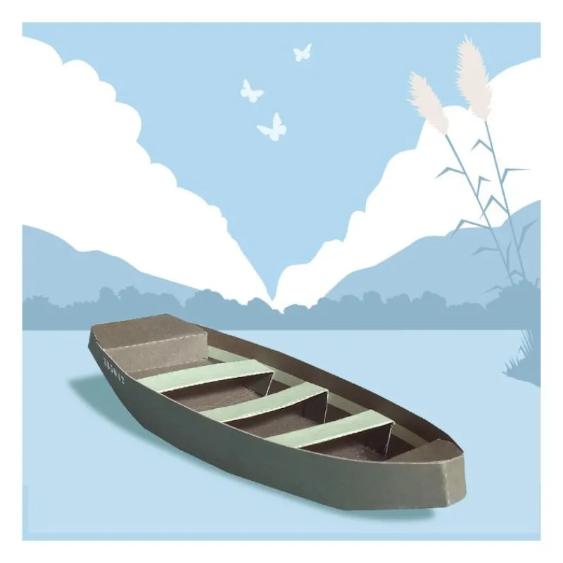 Sophie et Martin Les barques de France, maquettes en papier ''<Enfant Jeux Et Loisirs Créatifs Fabriqués En France | Paper Toys