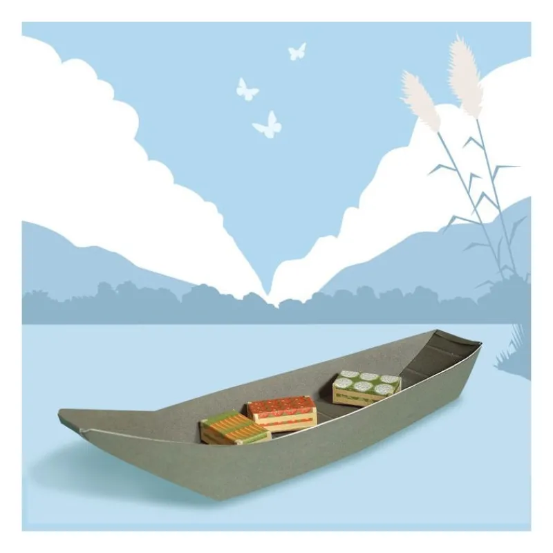 Sophie et Martin Les barques de France, maquettes en papier ''<Enfant Jeux Et Loisirs Créatifs Fabriqués En France | Paper Toys
