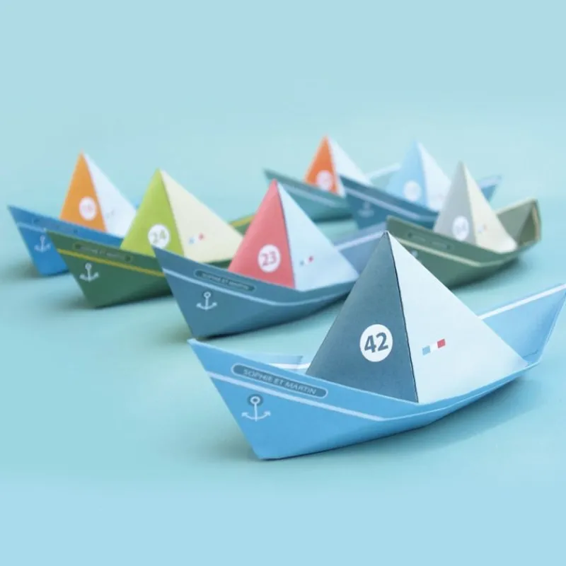 Sophie et Martin Les bateaux flottants, maquettes en papier ''<Enfant Jeux Et Loisirs Créatifs Fabriqués En France | Paper Toys