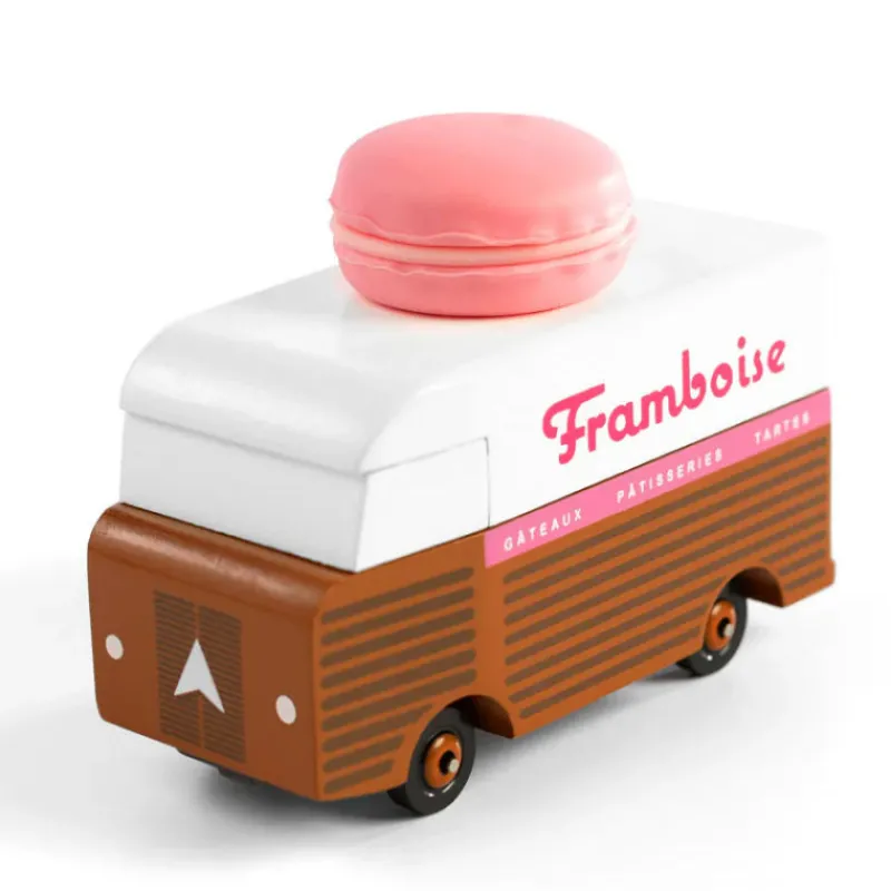 Candylab TOYS Macaron Van voiture - Rose framboise< Jouets Garage, Voitures