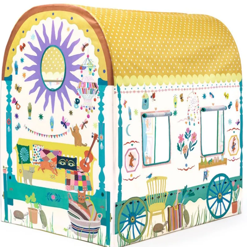 Djeco Maison Roulotte 4495<Enfant Little Big Room By Djeco | Décoration Enfants