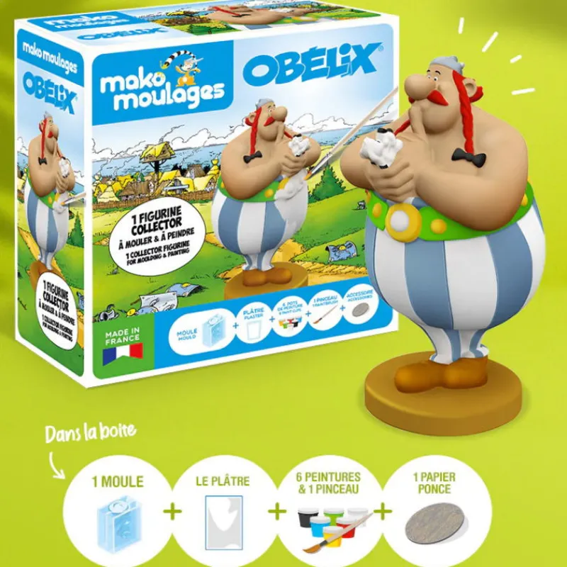 Mako moulages 'Obélix' Coffret collector 39090< Mako Moulages Figurines Et Déco | Mako Moulages