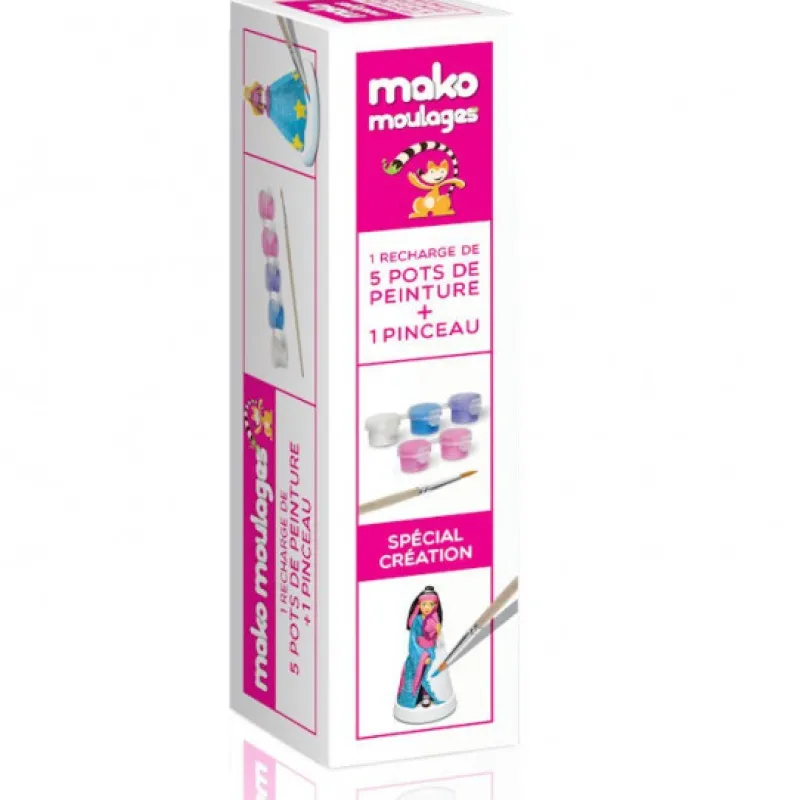 Mako moulages Recharge de peinture 'girly' 39026< Mako Moulages Figurines Et Déco | Mako Moulages