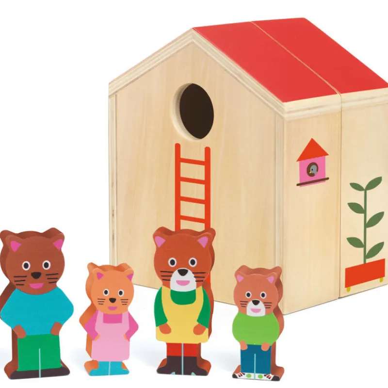 Djeco Mini maison "Minihouse" 6385< Jouets D'éveil, Hochets