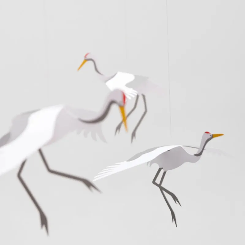 Flensted Mobiles Mobile en papier "La danse des grues"<Enfant Décoration Enfants | Déco Design