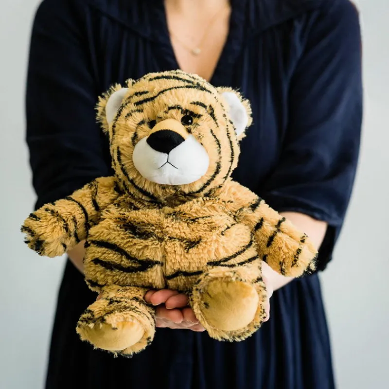 WARMIES Peluche bouillotte Tigre Cozy Soframar< Poupées, Peluches | Peluches Naissance, Doudous