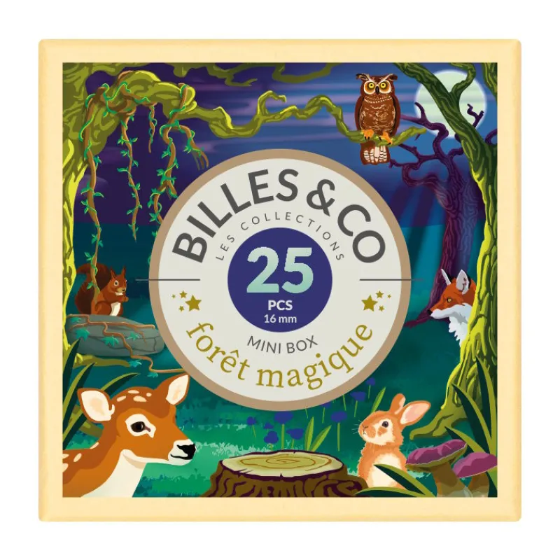 Billes & Co Petit coffret de billes "Forêt magique" Billes & Co< Jeux De Société