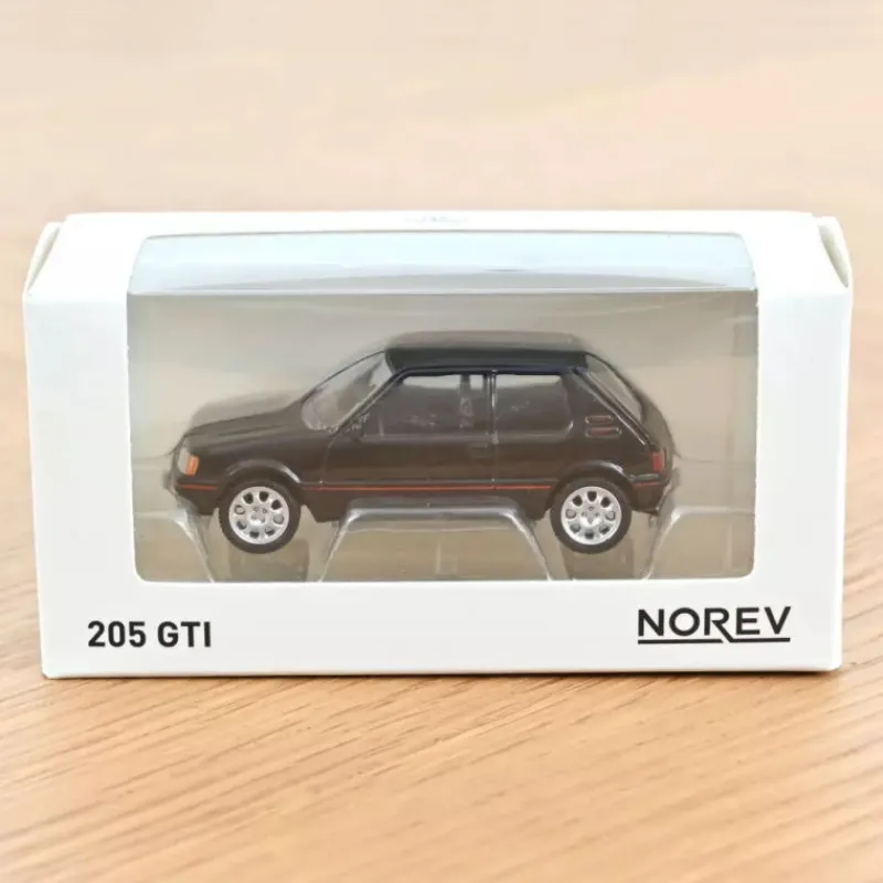 NOREV Peugeot 205 GTI noire 1988, jouet voiture 1/54< Jouets Garage, Voitures