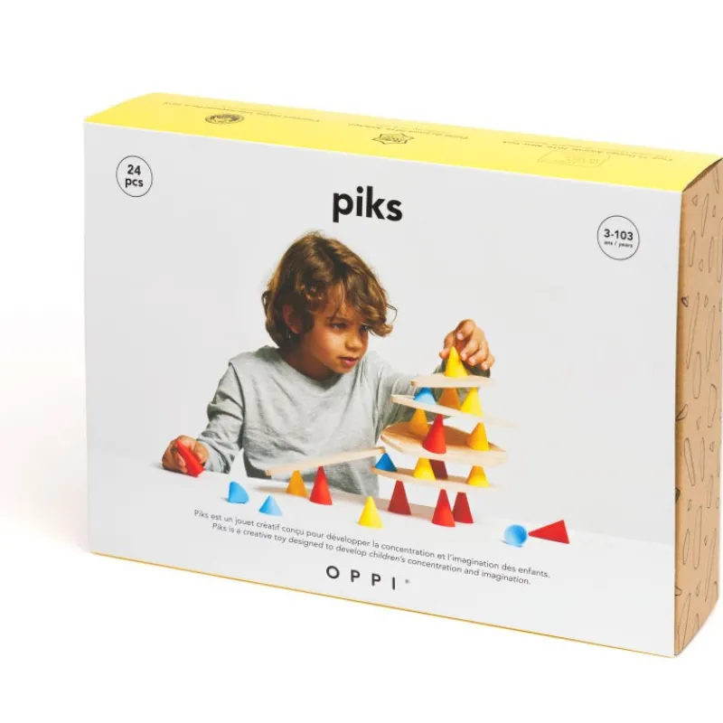OPPI PIKS jeu de construction et d'équilibre - small kit 24 pièces< Jeux De Construction