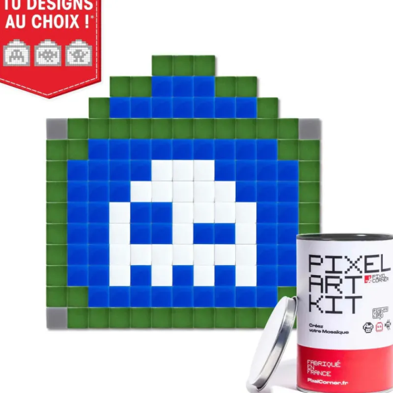 PIXEL CORNER Pixel Art Kit "Paris Street" by< Déco Design | Pixel Corner