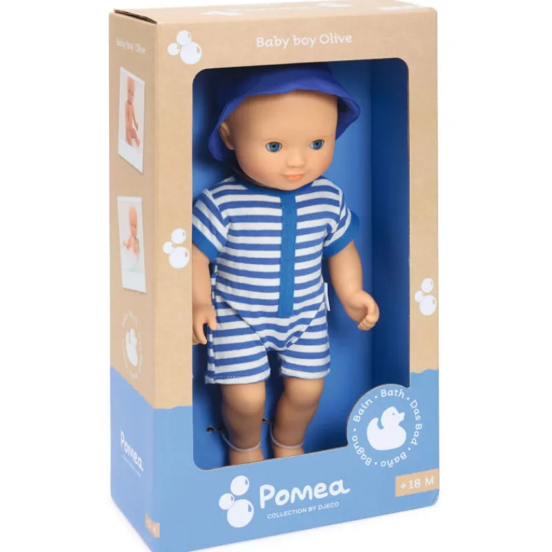 Djeco Poupée baigneur garçon "Baby Olive" POMEA de 7883< Poupées, Peluches | Poupées