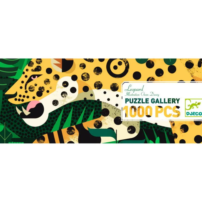 Djeco Puzzle 1000 pcs Leopard 7645<Enfant Puzzles Et Jeux Djeco | Puzzle Djeco