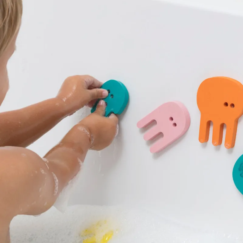 Quut Puzzle de bain "Méduse"<Enfant Puzzles 1er Age | Jouets De Bain