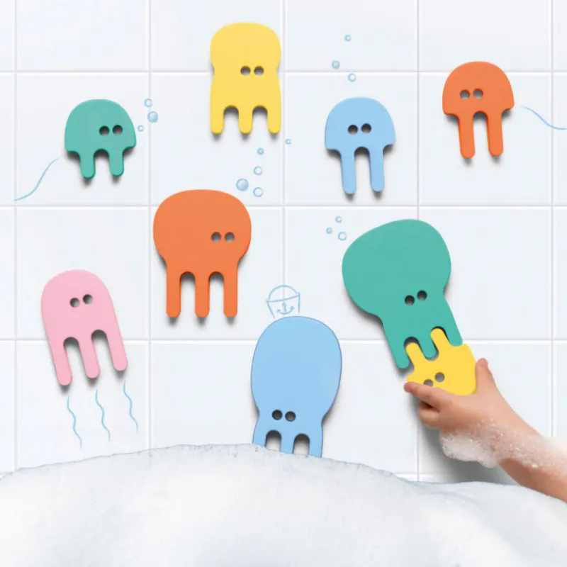 Quut Puzzle de bain "Méduse"<Enfant Puzzles 1er Age | Jouets De Bain