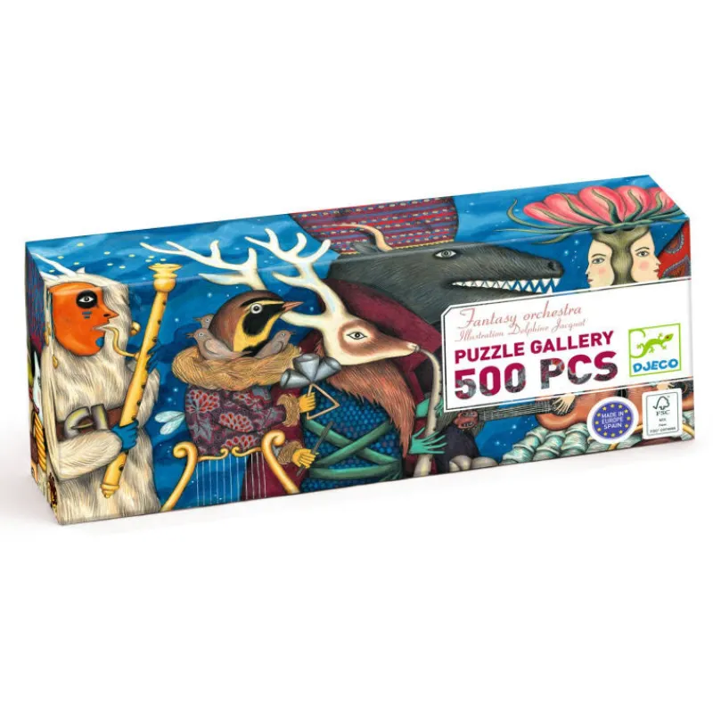 Djeco Puzzle Fantasy orchestra 500 pcs 7626<Enfant Puzzles Et Jeux Djeco | Puzzle Djeco