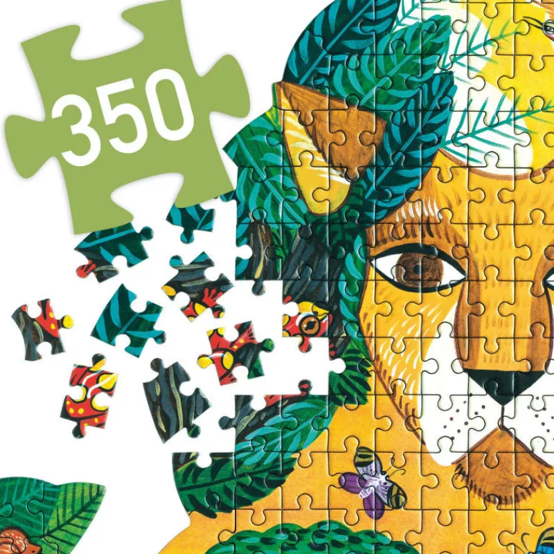 Djeco Puzzle Puzz'Art Lion 350 pcs 7660<Enfant Puzzles Et Jeux Djeco | Puzzle Djeco