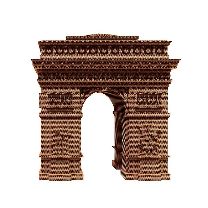 Cartonic Puzzle sculpture 3D en carton - Arc de triomphe -< Déco Design | Puzzles 3d