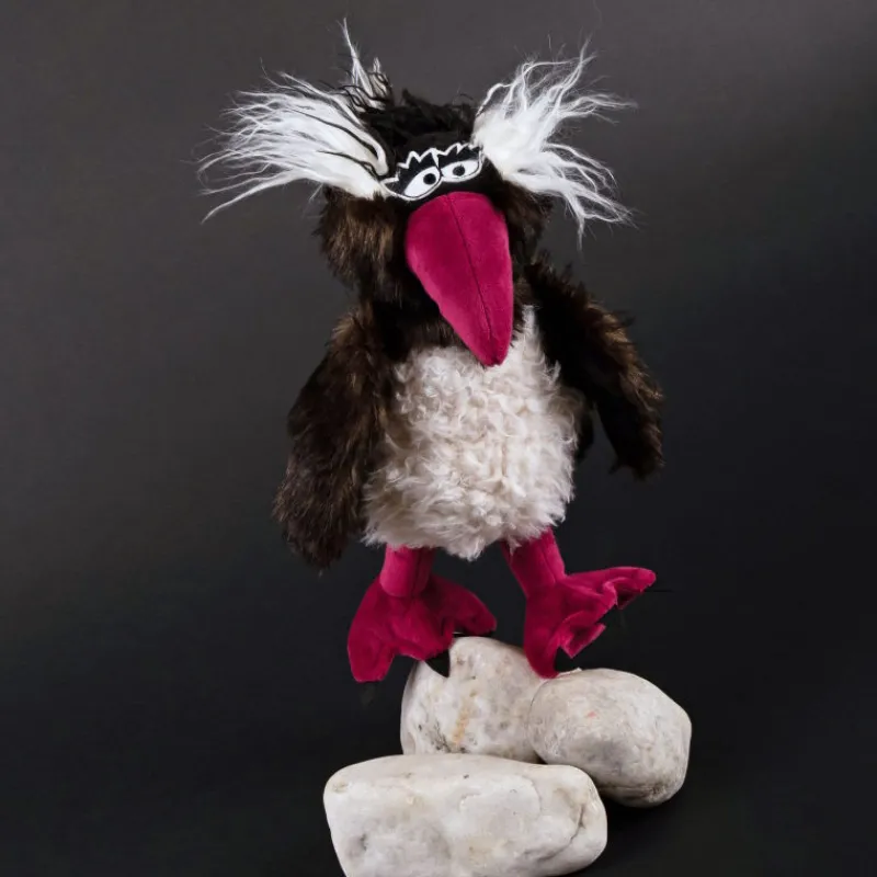 SIGIKID Rock Hopper, pingouin en peluche Kikeriki 42994< Poupées, Peluches