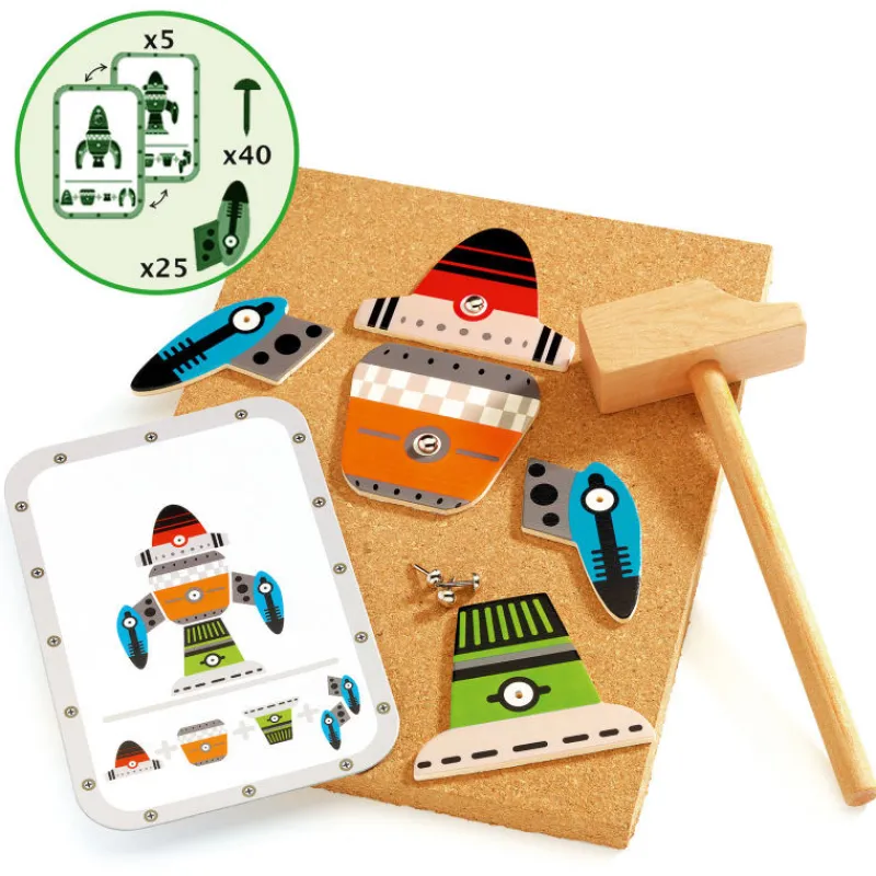 Djeco Space tap tap 6642<Enfant Bricolage Enfant | Jeux De Société