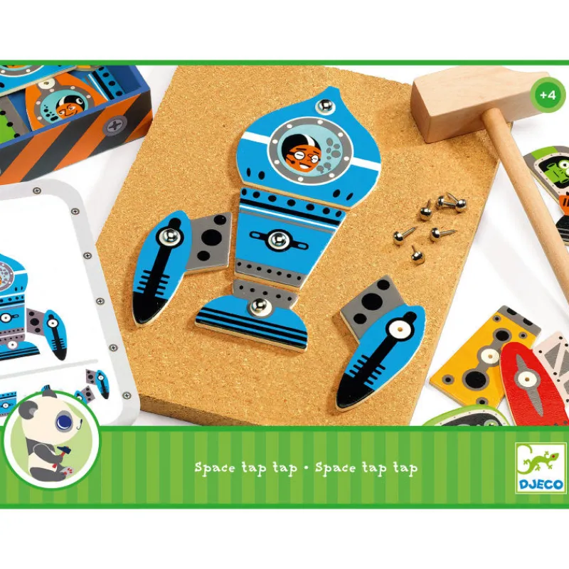 Djeco Space tap tap 6642<Enfant Bricolage Enfant | Jeux De Société