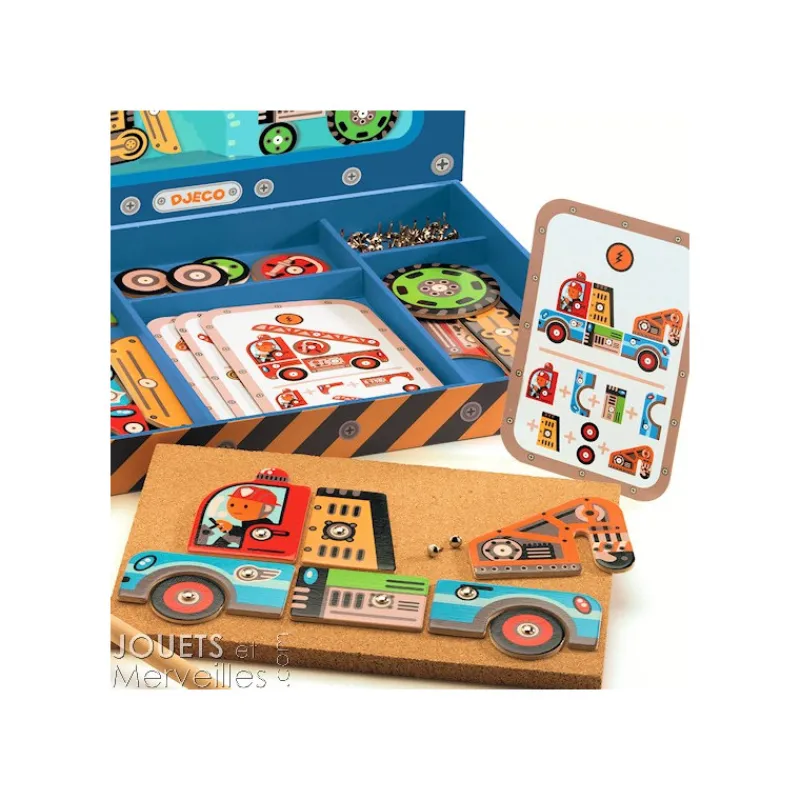 Djeco Véhicules tap tap 6641<Enfant Bricolage Enfant | Jeux De Société